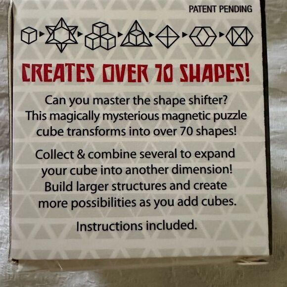 Shashibo Shape Shifting Box - Multicolored Creative Toy - Picture 3 of 10